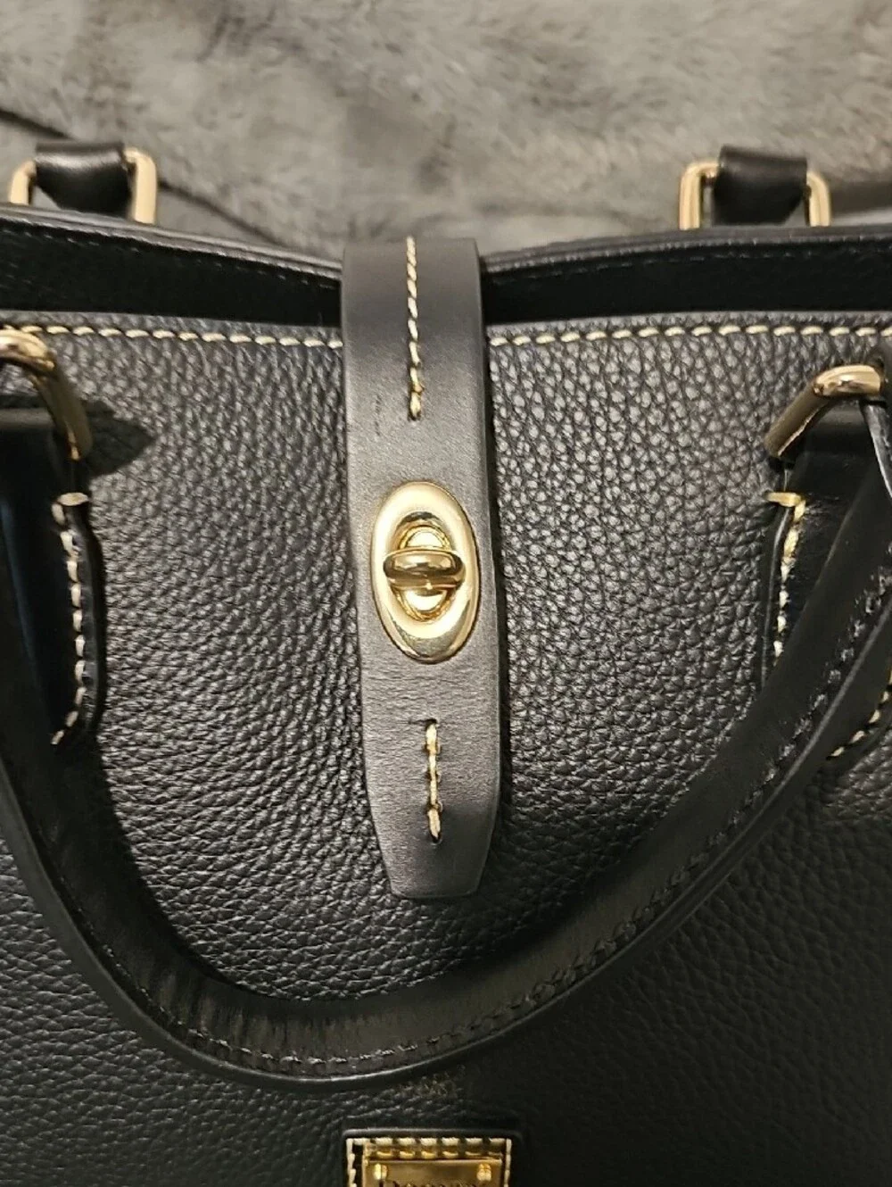 Dooney & Bourke Turn-Lock Satchel